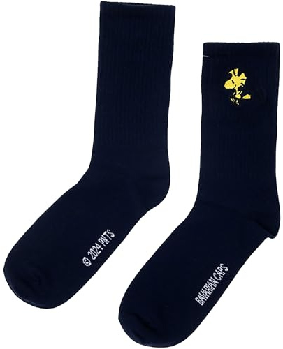 Bavarian Caps Unisex Peanuts: Woodstock Socken, dunkelblau, 41|42|43|44|45|46