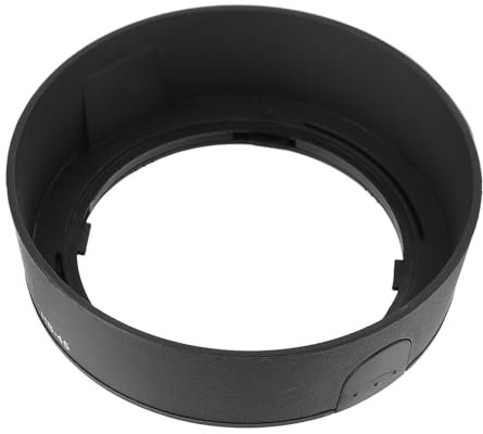 Rankomu Paraluce per fotocamera HB 45, reversibile, rotondo, per D5100, D3200, D60, 18-55 mm, colore: nero