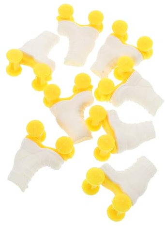 Sosoport 4 Paare Modelle Puppenzubehör für Winter Szenen Sicher und Kindgerecht Perfektes Accessoire für Kreative Spielmomente