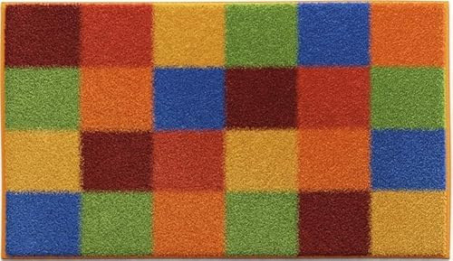 GRUND BONA - Badteppich 60x100cm Multicolor