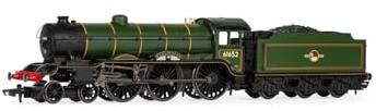 Hornby R30433 RailRoad BR Late B17 Darlington 61652 Locomotive, Green