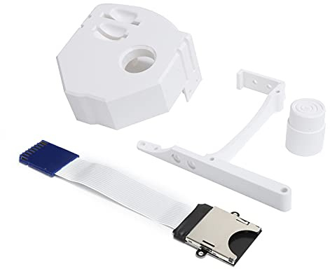 TIKATARER Speicherkarten -Mount -Kit, 3D Druckerweiterungsporine Speicherkarte Extender 3D Druckspeicherkarte Extender Adapter Mount Kit für Dreamcast Halter GDEMU (White)