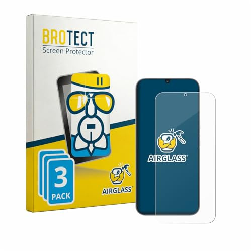 BROTECT 3 Stück Schutzglas für realme Narzo 100 Lite 5G Schutzfolie Panzer Folie Glas[Extrem Kratzfest 9H, Anti-Fingerprint, Ultra-Transparent]