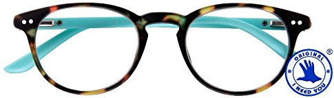 I NEED YOU Lesebrille Modell DOKTOR NEW M2 türkis Fertigbrille SIE & IHN Etui +1,5