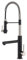 Kraus KPF-1603SFSMB Artec Pro 2-Function Commercial Style Pre-Rinse Kitchen Faucet with Pull-Down Spring Spout and Pot Filler, Spot Free Finish Stainless Steel/Matte Black, 24.75 Inch
