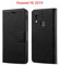 New&Teck Coque Huawei Y6 2019 Housse Etui Portefeuille Cuir Multifonction, Fermeture Magnétique à Clapet Anti-Choc Noir