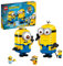 LEGO 75551 Minions Minions-Figuren Bauset mit Versteck, Spielzeug für Kinder ab 8 Jahre mit Figuren: Stuart, Kevin & Bob