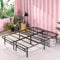 Zinus 35 cm SmartBase Matratzenunterlage, Metallplattform, einfache Montage, Stauraum unter dem Bett, 120 x 190 cm, schwarz