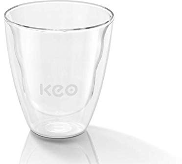 KEO doppelwandiges Teeglas Teachamp-Glas 340 ml aus hochwertigem Borosilikatglas in Gastronomiequalität