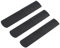 Altsaxophonblätter, 3 Stück 70x15x3mm Professionelle Altsaxophon Blätter Harz Altsaxophon Mundstück Blätter 2,5 Stärke Sax Blätter Reparatur Reed Zubehör für Klarinette Sopran Altsaxophon Anfänger