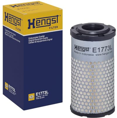HENGST - Luftfilter E1773L - Luft-Filtereinsatz für KFZ | Hochwertiger Motorluftfilter für Otto- oder Dieselmotor - Schutz für Motoren - Wasserbeständig