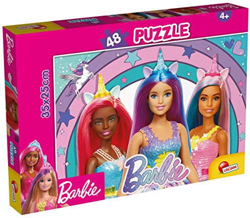 BARBIE PUZZLE M-PLUS 48 - MAGIC UNICORN