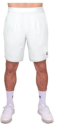 BIDI BADU Herren Crew 9Inch Shorts - White, Größe:XL