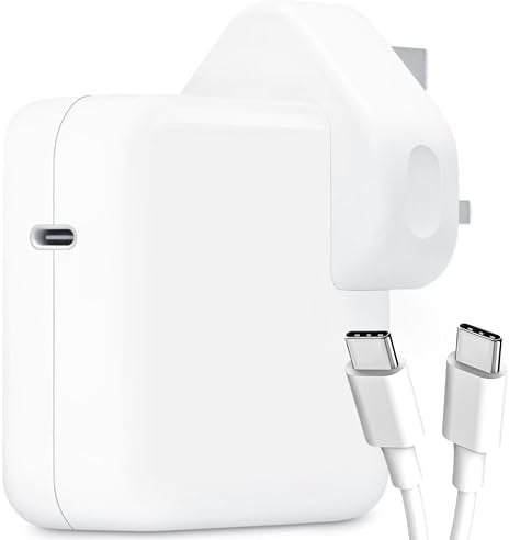 Chargevine® Mac Book Charger - 61W USB C Power Adapter with 6ft USB C Mac Charger Cable and Plug - Can be used as Mac Book Air or Pro