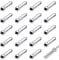 20pcs Bike Cable Ends Brake Cable Ends,Bike Cable End Caps,Cycle Alloy Brake Cable Ends Bike Wire Caps,Bike Brake Shifter End Caps,Brake End Cover Cable Tips Crimps for Mountain Bicycle Road Bike