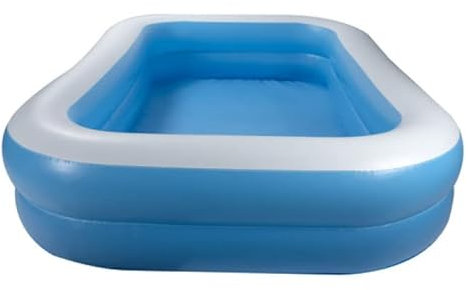 Kids Paddling Pool Rectangular Giant Swimming Inflatable Pool for children Adult