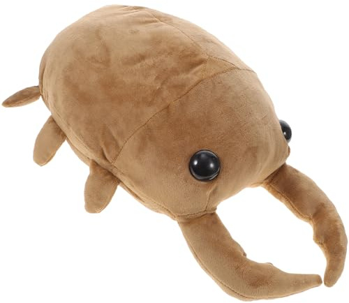 SAFIGLE Hirschkäfer Plüschspielzeug 18.50X13.78X6.30In Weiches Gefülltes Stofftier Für Kinder Kuscheltier Geschenk Aus Baumwolle Für Spiel Und Dekoration
