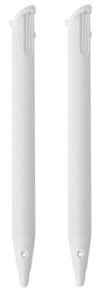 FPC Lot de 2 stylets de rechange pour écran tactile compatibles avec consoles Nintendo 2DS XL Blanc