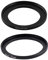 Pyugxab 2 x Kamera-Ersatzfilter für Objektivfilter, Step-Up-Ring-Adapter, 52 mm - 67 mm und 46 mm - 52 mm