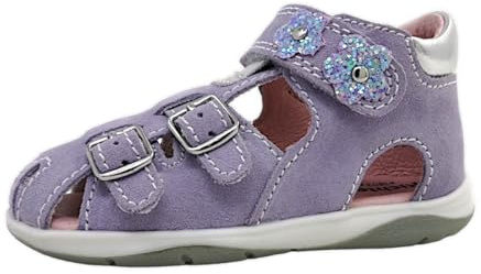 Richter Kinderschuhe Kleinkinder Lauflern Sandalen Minilette Violett, Schuhgröße:26 EU