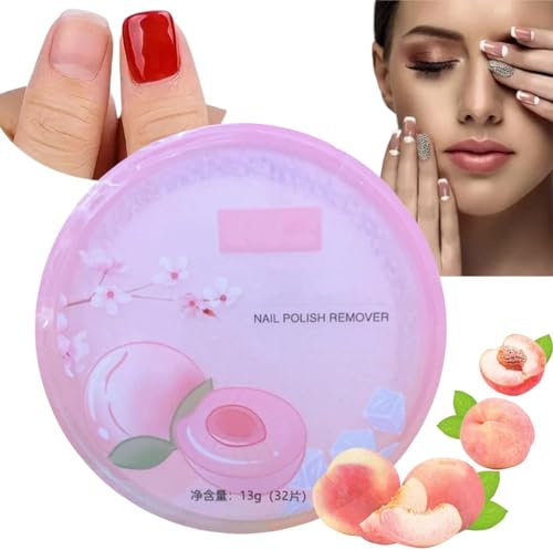 32pcs Nail Varnish Remover Pads,Gel Nail Polish Remover Pads,Nail Varnish Remover Wipes In Box,Gel Nail Wipes,Quic/kies Nail Varnish Remover Pads,Travel Nail Polish Remover,Nail Varnish Remover Pot