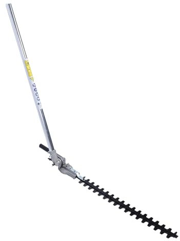 Hedge Trimmer Attachment Replacement, Sturdy Powerful Shrub Trimmer for High Branches, Adjustable Handle and Angle Hedge Clippers for Mowing, Hedge, and Shrubs Cutting (28 * 9mm)