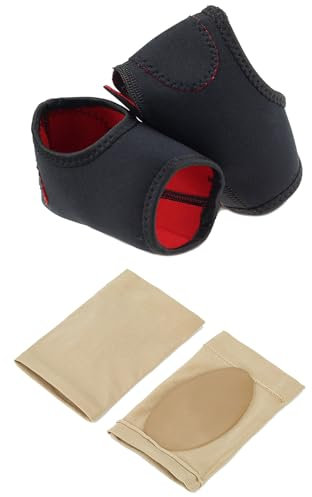 2 Pairs Plantar Fasciitis Support Plantar Fasciitis Socks With Gel Pads,Arch Support for Flat Feet Orthotic Compression Sleeves,Cushioned Foot Braces for Heel Foot Flat Pain Relief Sore Heel Spurs