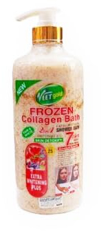 Veetgold Frozen Collagen Shower Gel - Veetgold Brightens, Firms & Cools Skin, Hydrating & Refreshing, 1 Pcs
