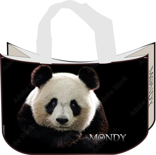 Mondy Bags Tasche,Tragetasche, Beutel, Fun Bag, Modern Bag, (PANDA)
