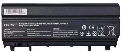 FESTAS 11.1V 7800mah 9 Zellen VV0NF Laptop Ersatz Akku Für Dell Latitude E5440 E5540 Serie VVONF NVWGM WGCW6 9TJ2J N5YH9 CXF66