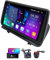 Radio para coche HTXPSM Android 13 para Renault Clio 3 2005-2014 - Carplay Android Auto - Radio FM AM RDS con pantalla táctil de 9 pulgadas con DSP/4G WiFi/controles en el volante/cámara de respald