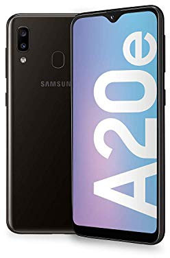Smartphone Samsung Galaxy A20e, 5,8, Super AMOLED (13 Mpx, 3 Go de RAM, 32 Go de ROM), noir. (Reconditionné)