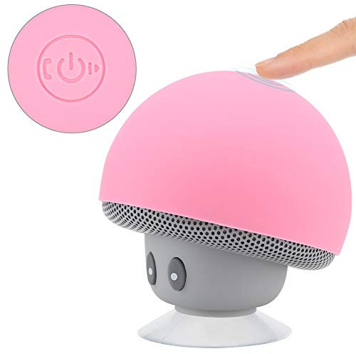 Drahtloser Subwoofer -Lautsprecher mit Saugnapfbecher für Mobiltelefon Schreibtisch Ständer