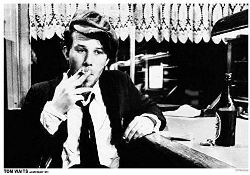 TOM WAITS Poster Amsterdam 1973