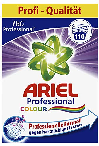 Ariel - Detersivo professionale in polvere, 7,15 kg, 110 lavaggi