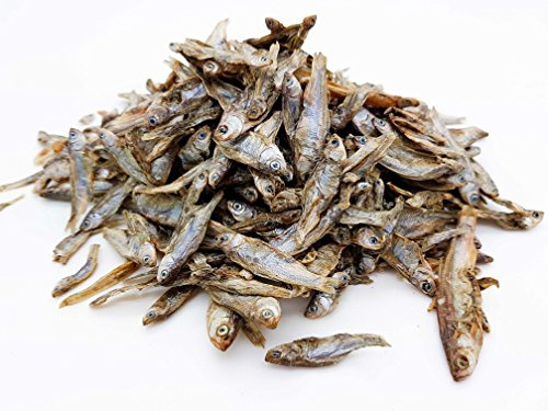 HERONS - Dried Sprats Large - Dried Whole Fish - For Dogs, Puppies, Turtles, Pond Fish, Birds, Reptiles, Mammals - Omega-3 & Omega-6 Fatty Acids - 70.4% Protein Content - 300 Grams