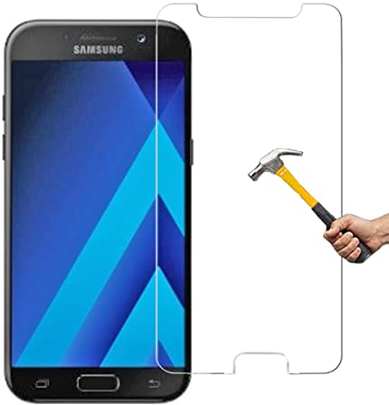 ino Schutzglas kompatibel mit Samsung Galaxy A5 2017 Panzerglas Panzerfolie Displayschutzglas Schutz Glasfolie Schutzfolie 9H Härte Displayglas