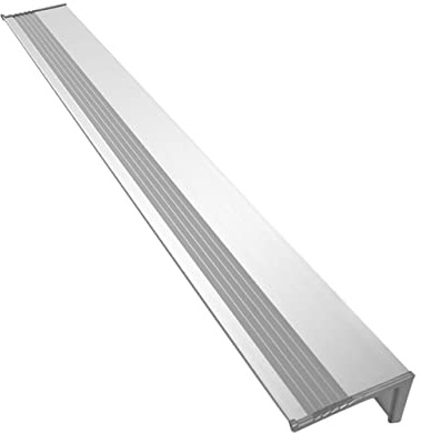 nielsen Designboard aus Aluminium 60 cm, Silber matt, Regal, Ablage, Schweberegal für Wohnzimmer, Küche, Flur, Schlafzimmer, Badezimmer inkl. Montagematerial