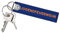 PACOTEX JUGENDFEUERWEHR Schlüsselanhänger blau 120x27mm mit verstärktem Schlüsselring