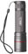 EMOS - aufladbare CREE-LED-Metall-Taschenlampe - 3 Lichtmodi - Ultibright 90 mit Fokus - stoßbeständig- wasserdicht - superhell 1200lm, max. 280m - Inkl. Band und Beutel - für Innen- und Außen- grau