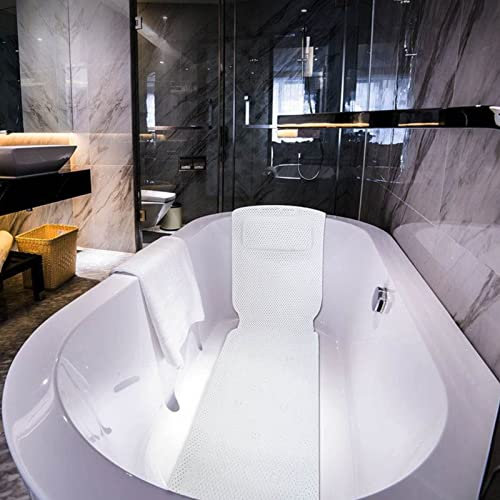 Tappetino per vasca da bagno antiscivolo, cuscino per vasca idromassaggio per tutto il corpo Cuscino per vasca morbido per vasca