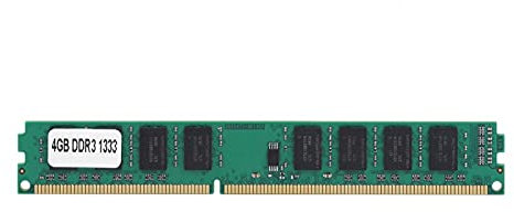 Goshyda Banco de Memoria, Memoria DDR3 de Alta frecuencia de 1333Mhz RAM 4GB Transmisión rápida de Datos RAM DDR3 Memoria de 4GB, para Intel/AMD