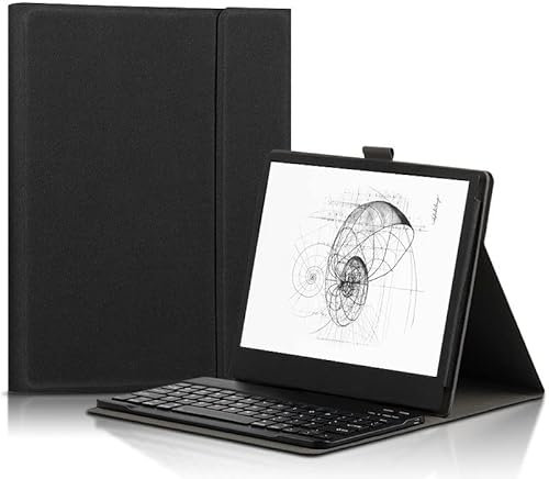Keyboard Case Compatible with Boox Note Air 2 10.3 inch Wireless Bluetooth Keyboard Leather Case for Note Air 10.3'' Cover (Size : Note Air 10.3 Case+Keyboard)