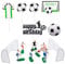 INNAL 15 Piece Soccer-Cake Topper Set for Boys and Girls Football-Party Birthday Decorations