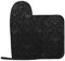 Silikon-Ofenhandschuhe, Gothic-Tapete, Totenkopf, Topflappen, Küchenhandschuhe, 2-teiliges Set