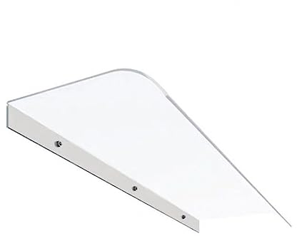 Vordach für Haustür Polycarbonat Transparent Balkon Überdachung Türüberdachung Überdachung Terrasse Überdachung Haustür für Balkon Fenster Dach (Size : 100x40cm)