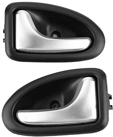 Couvercle de Bol de Poignée de Porte Intérieure de Voiture Décor de Cadre de Garniture 8200915599 Remplacement pour Clio SCENIC TRAFIC pour Ouverture de Porte Clio 2,Poignée