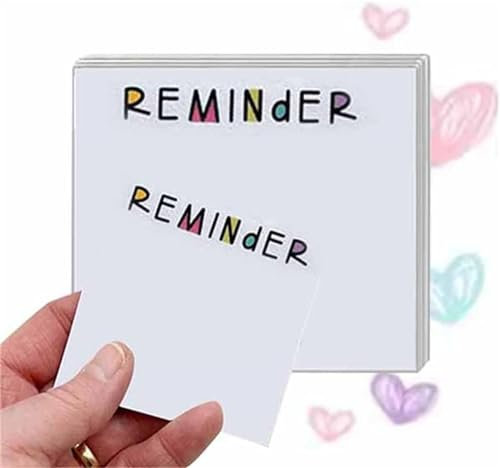 Quirky to-Do List Notepad Set,Daily Tasks Checklist,Funny Office Supplies,Funny Sticky Notes with 100pcs Funny Stickers,Daily Planner Notepad Pads Sticky Note,Note Pad for Office (Reminder)