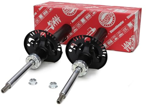MASTER-SPORT 16K004701 2x Stoßdämpfer Federbein Gasdruck Vorne Kompatibel mit VW POLO 9N 16K004701 5Z0413031AB 6Q0413031AH