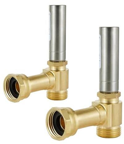 2PACK GUOFIS 3/4Water Hammer Arrestor,Swivel FHT x MHT,Angle(HAMMER018-2)